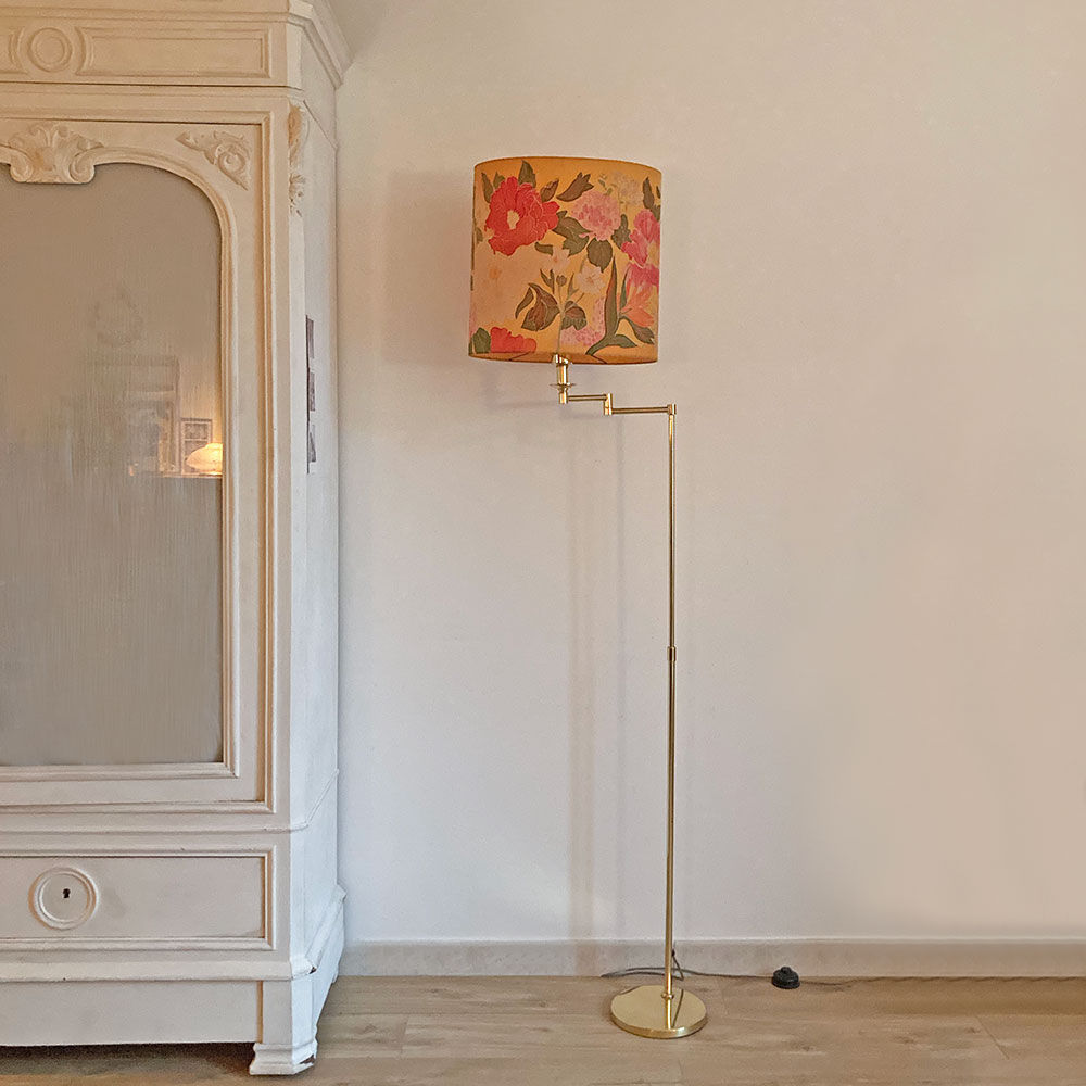 Lampadaire liseuse laiton