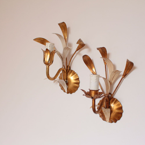 Paire d'appliques vintage lafamillevintage