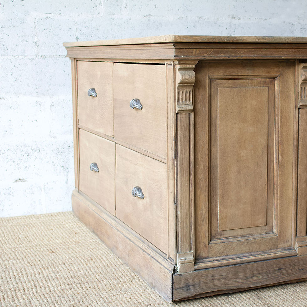 Miniature : Ancien comptoir en chêne