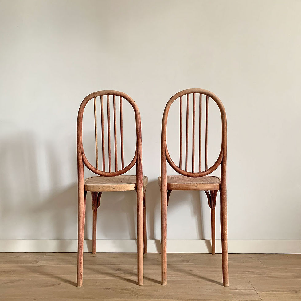 Miniature : Chaises bistrot début XXème