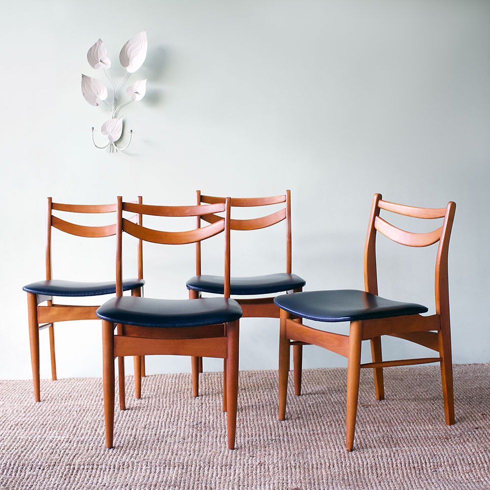 Chaises vintage Pays-Bas 1950