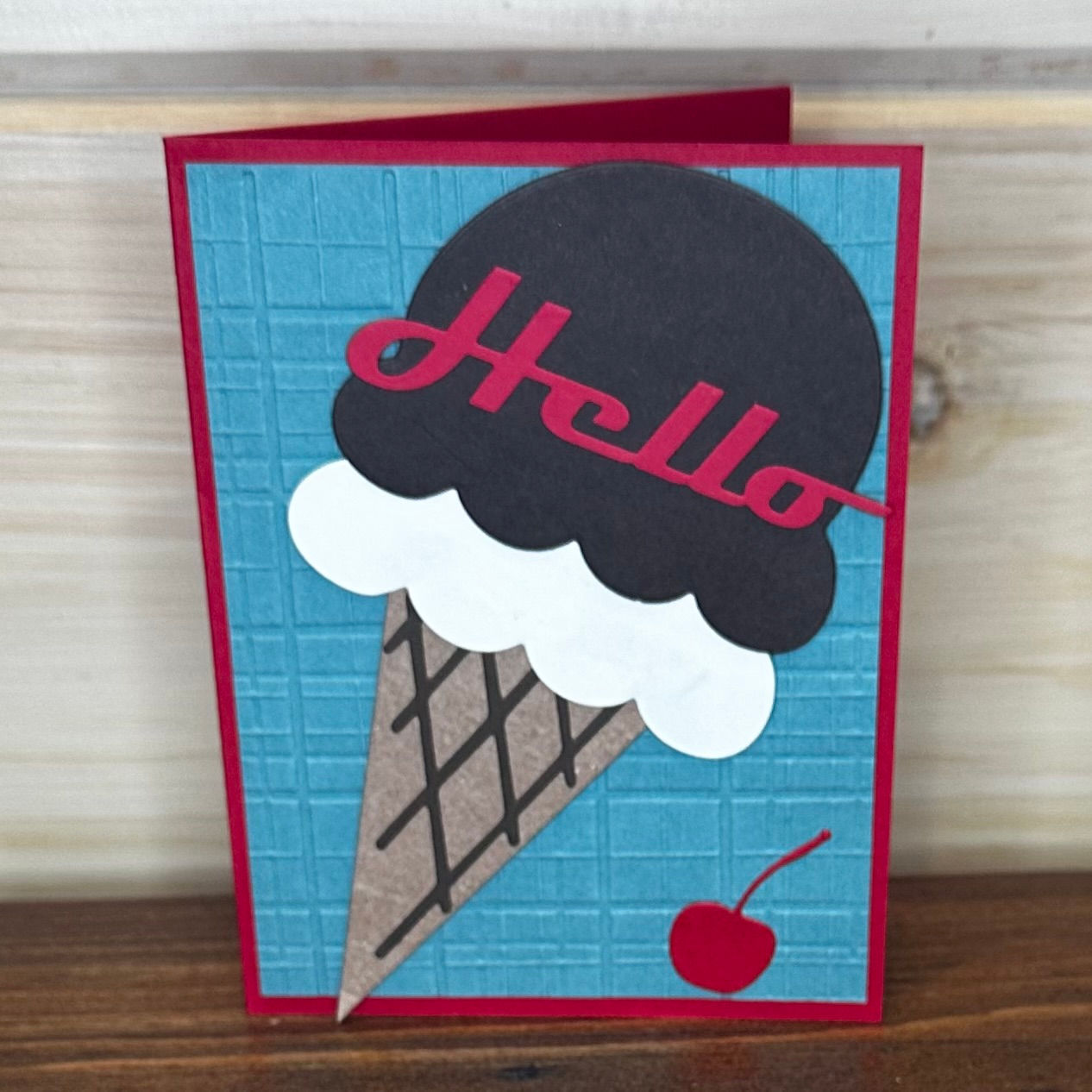 Ice Cream Cone- Hello