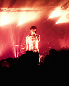 Omar Rudberg performing in Glasgow