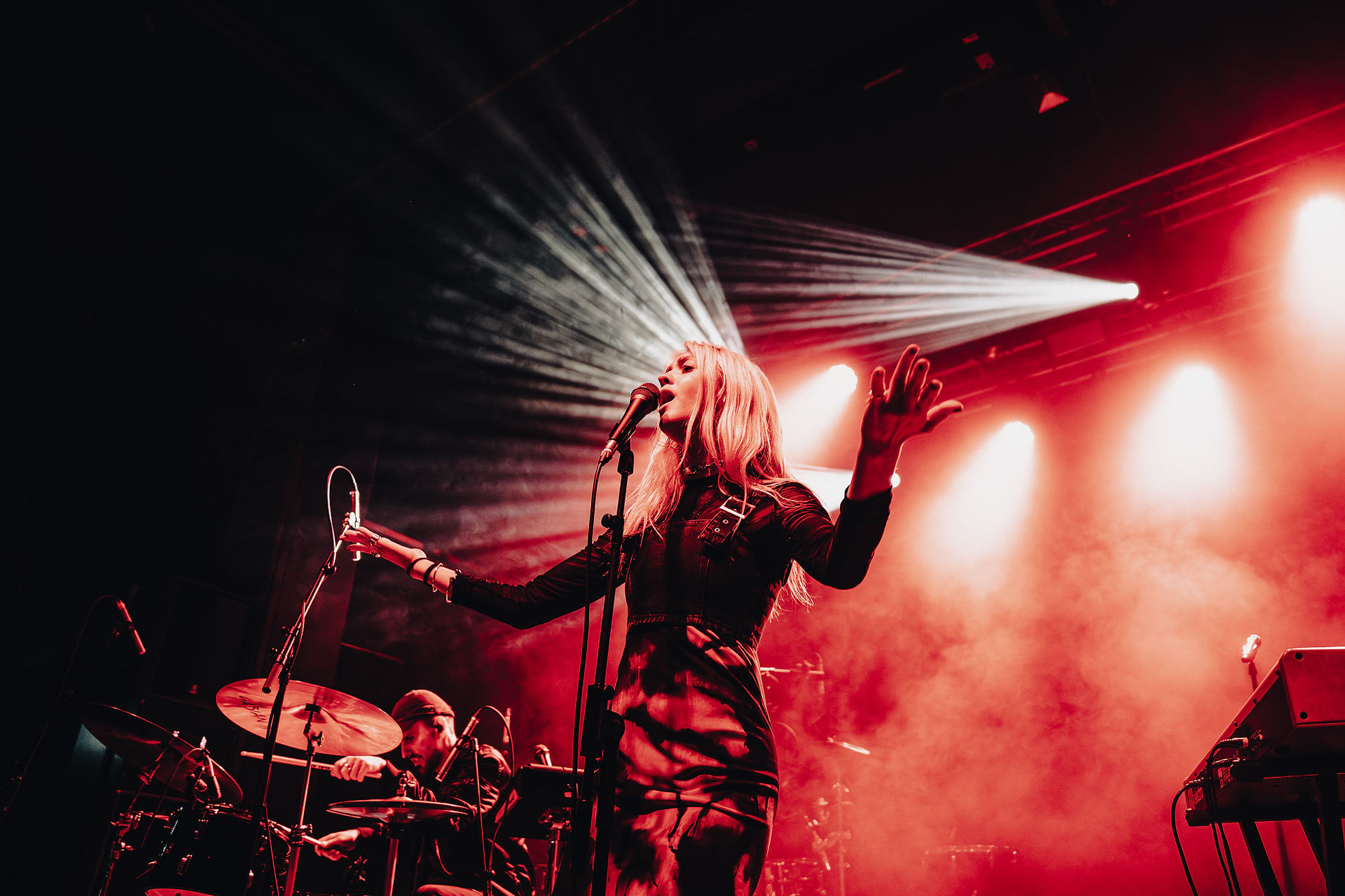 Wolffe performing in Manchester