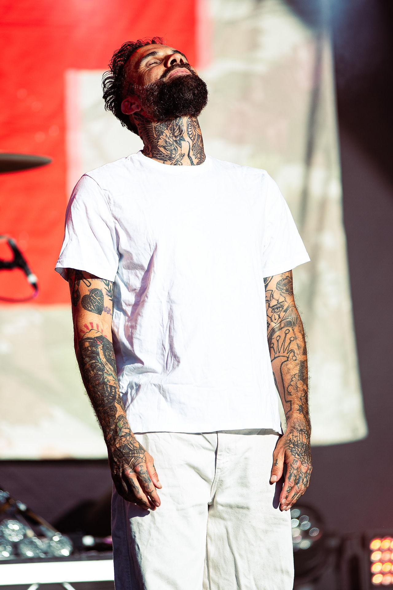 Letlive performing at 2000trees