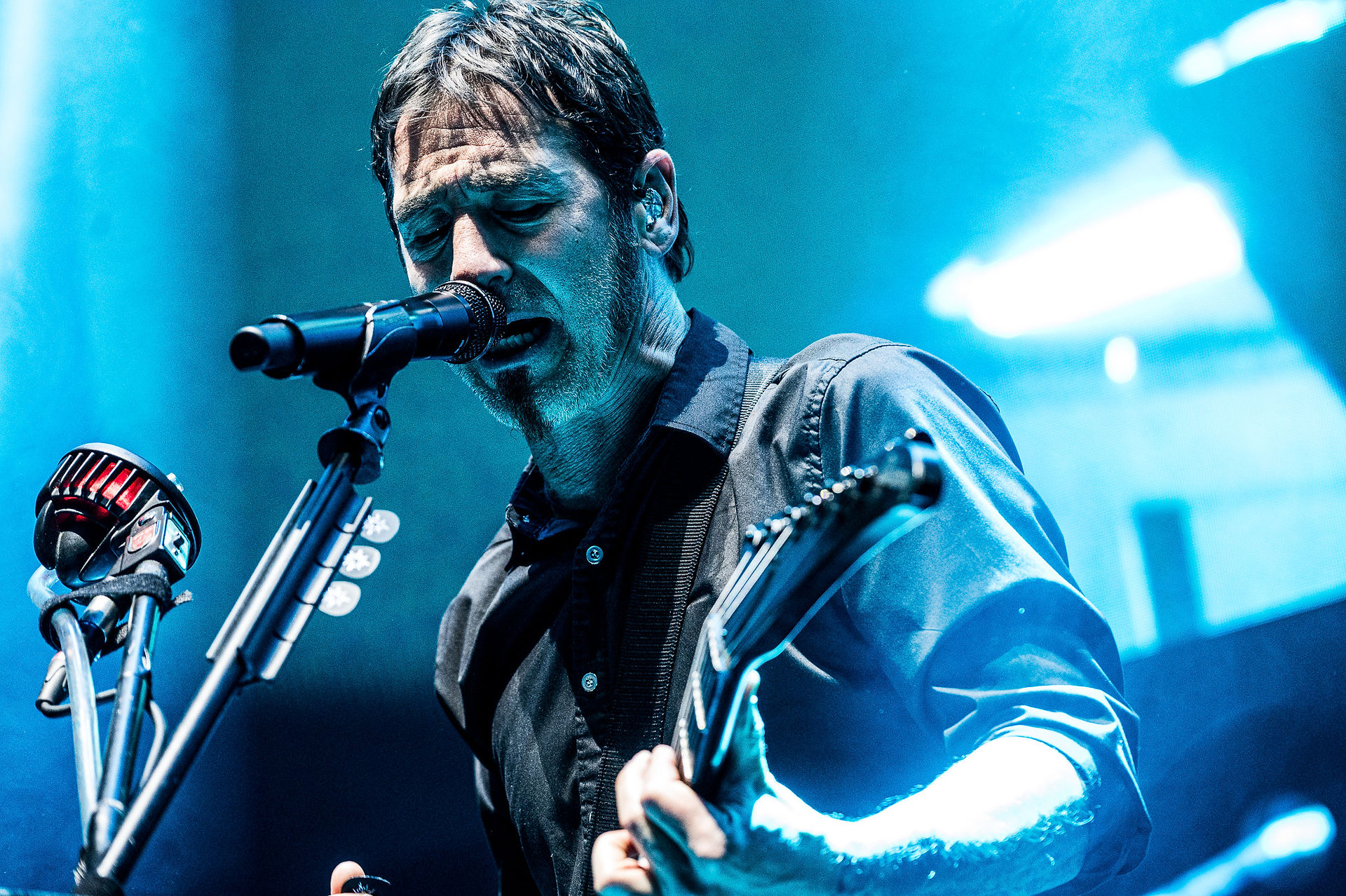 Godsmack performing in London
