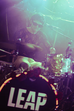 Leap performing in Manchester