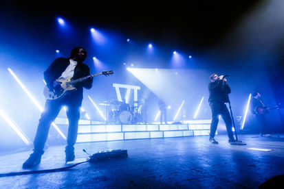 You Me At Six performing in Manchester