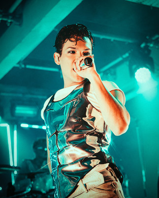 Omar Rudberg performing in Glasgow