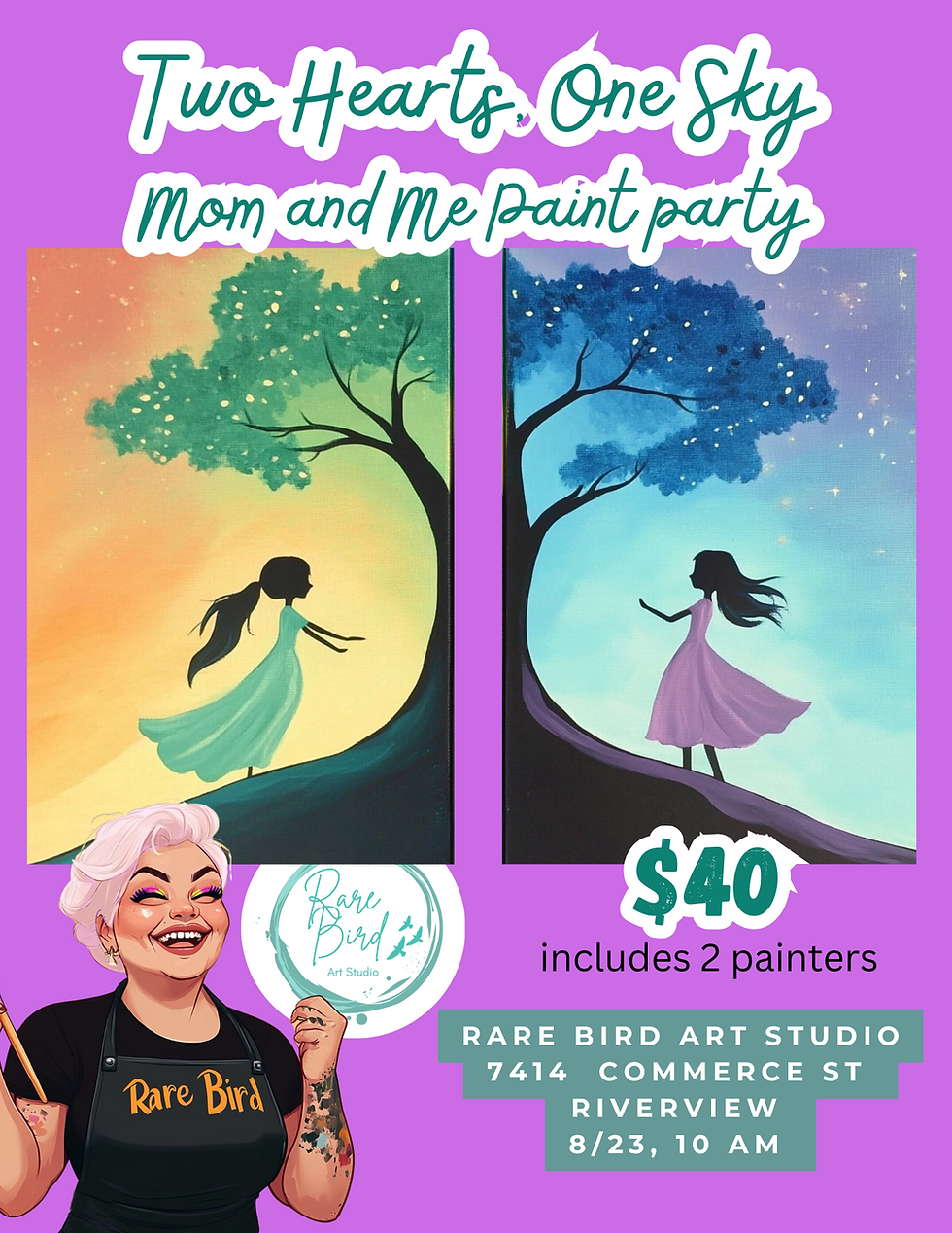 8/23 - MOM AND ME PAINT PARTY