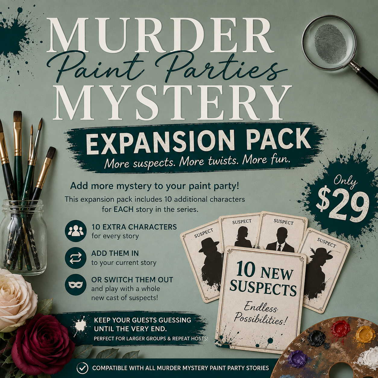 Murder & Masterpieces: EXPANSION PACKS