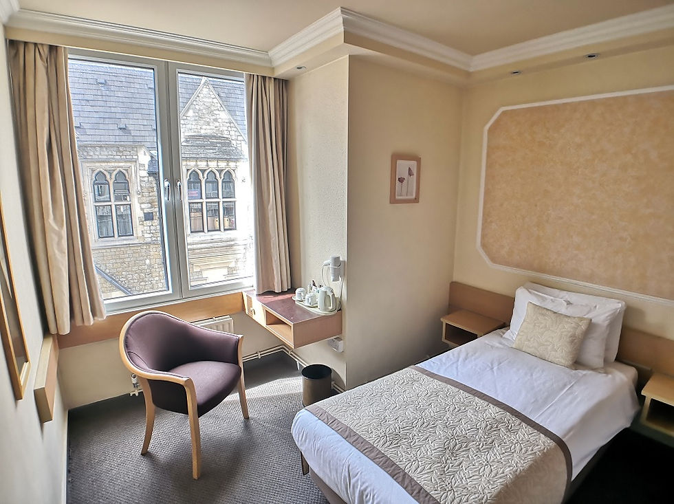 Example of Single room full window view