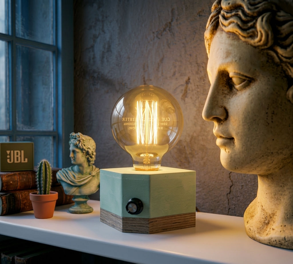 Boen Doğa Yeşili Heykel Işık