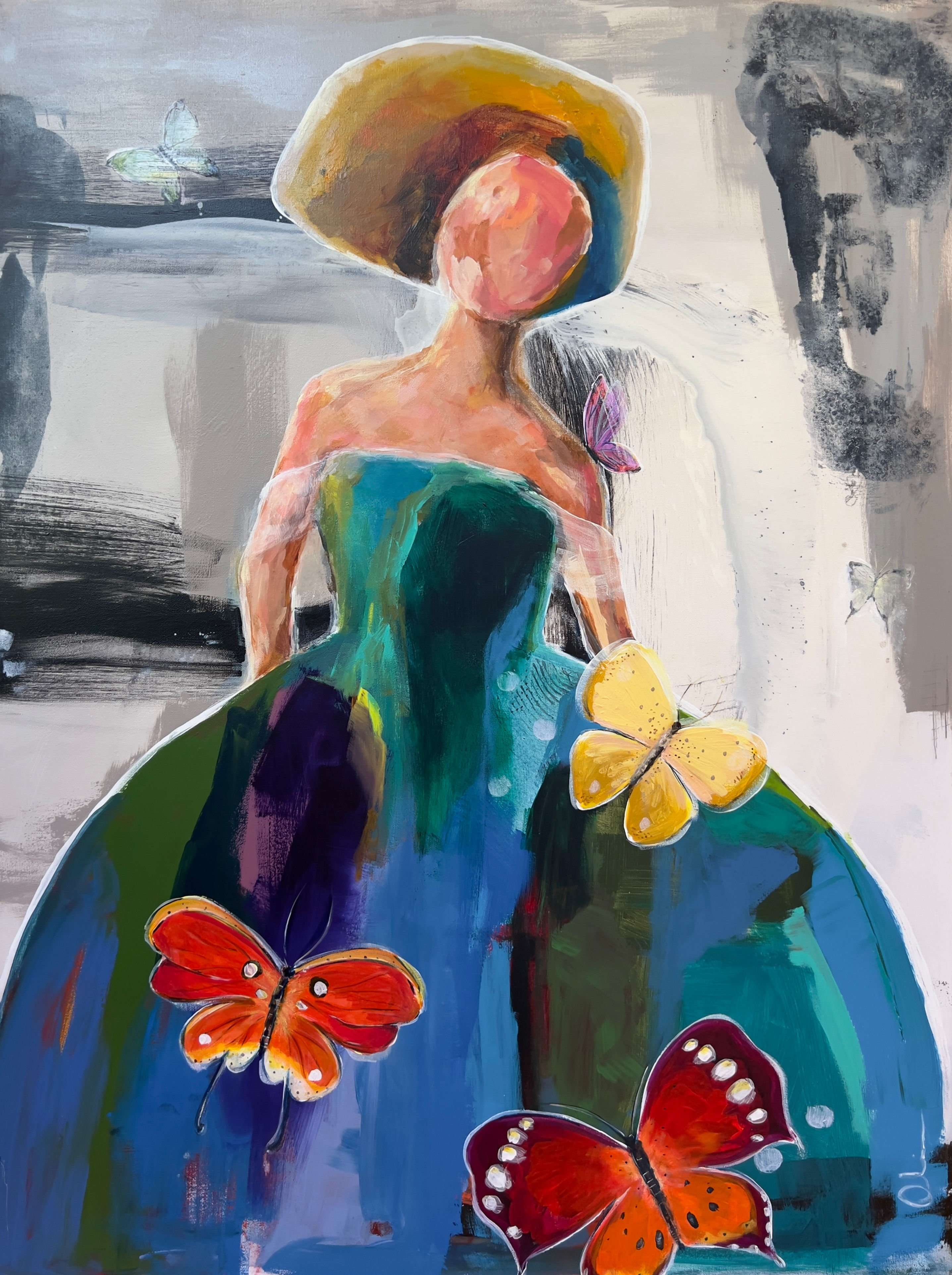 Butterfly Lullaby 48 x 36