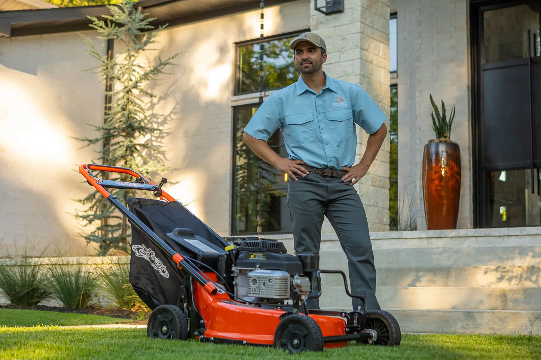 Commercial Self Propelled Push Mower