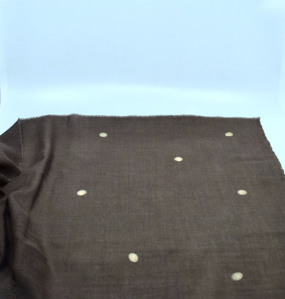 Miniature : laine-soie-etole-végétale-cachou