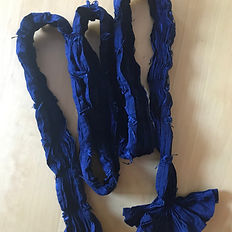 shibori teint à l'indigo