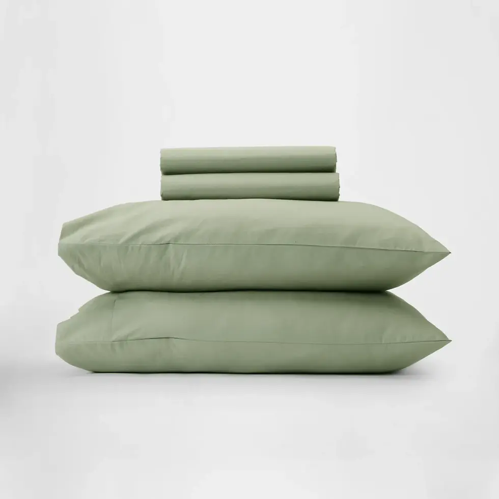 Bedsheet 100% Organic Egyptian Cotton 600TC