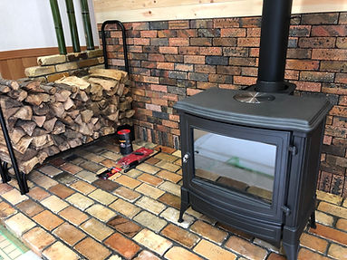 薪ストーブ1