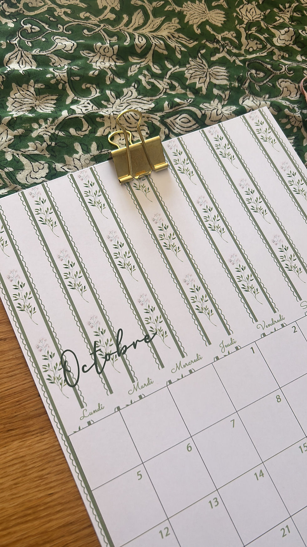 Miniature : Calendrier 2026