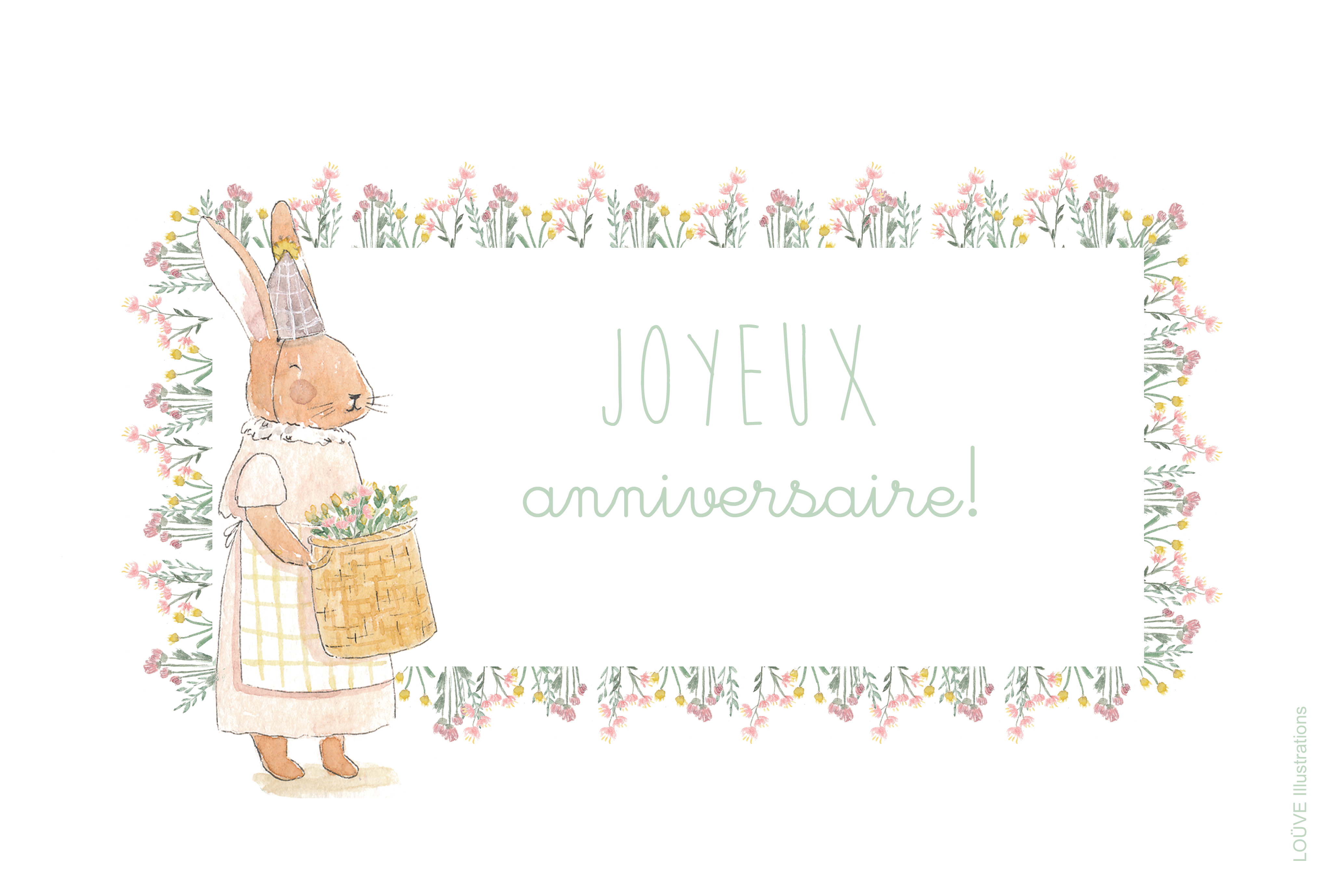 Joyeux anniversaire champêtre