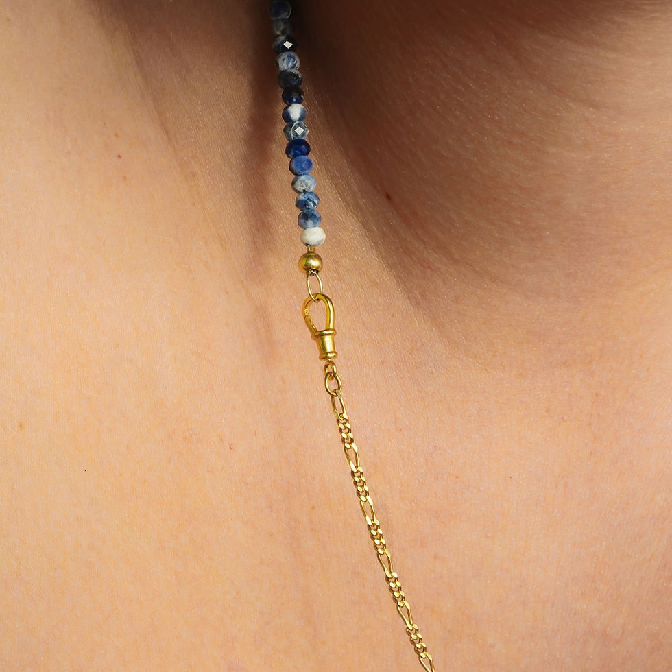 Thumbnail: Lapus lazuli necklace