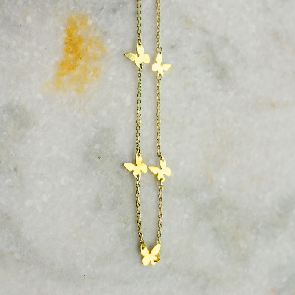 Thumbnail: Vlinder ketting