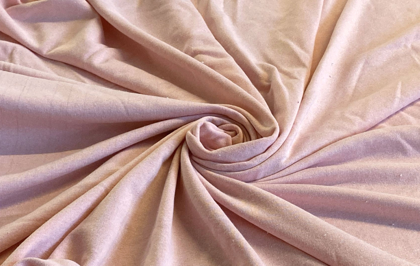 Light Pink Polyester French Terry