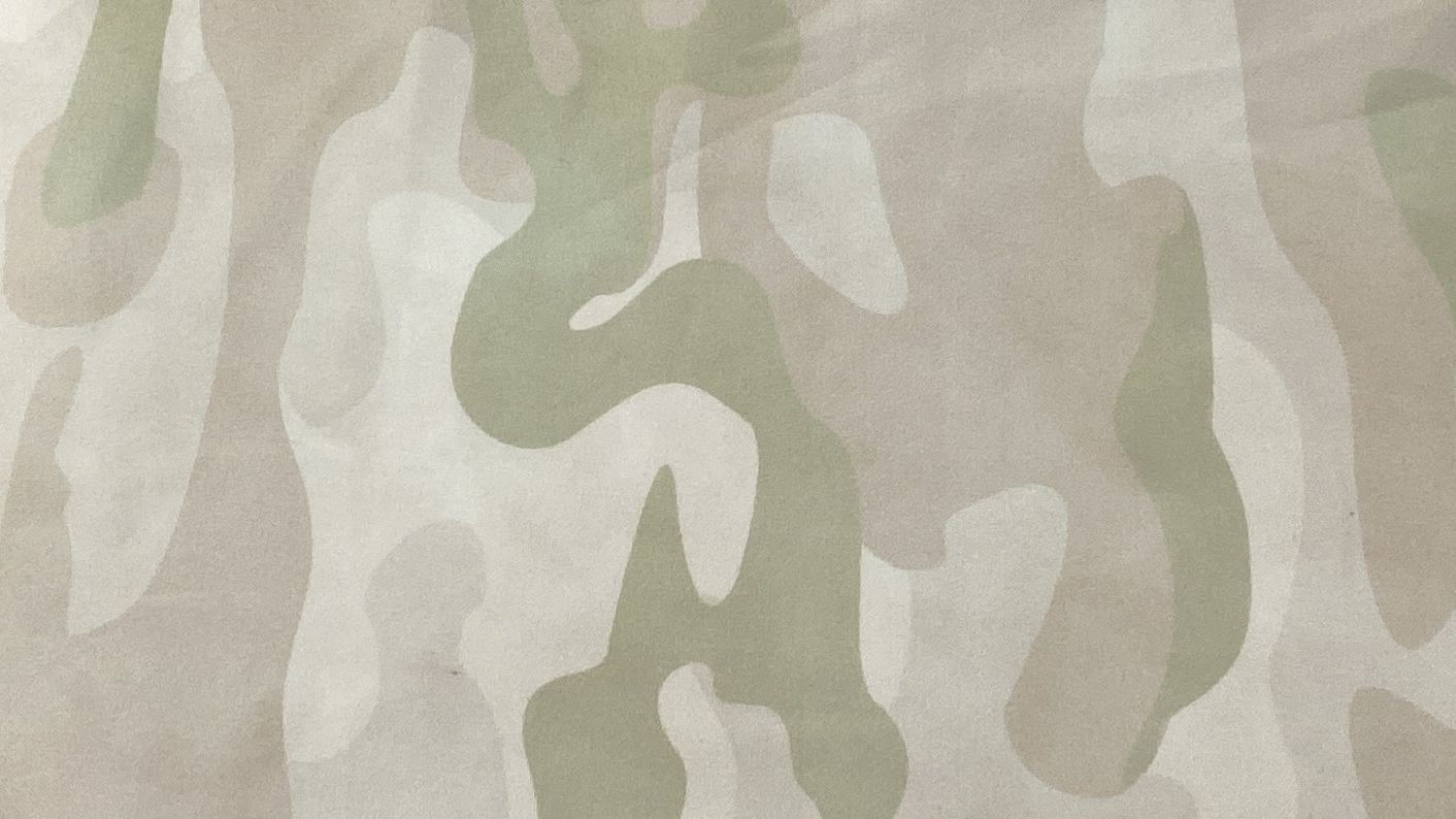 3m for £6 (£2pm) Camouflage Print Scuba (WH1393)