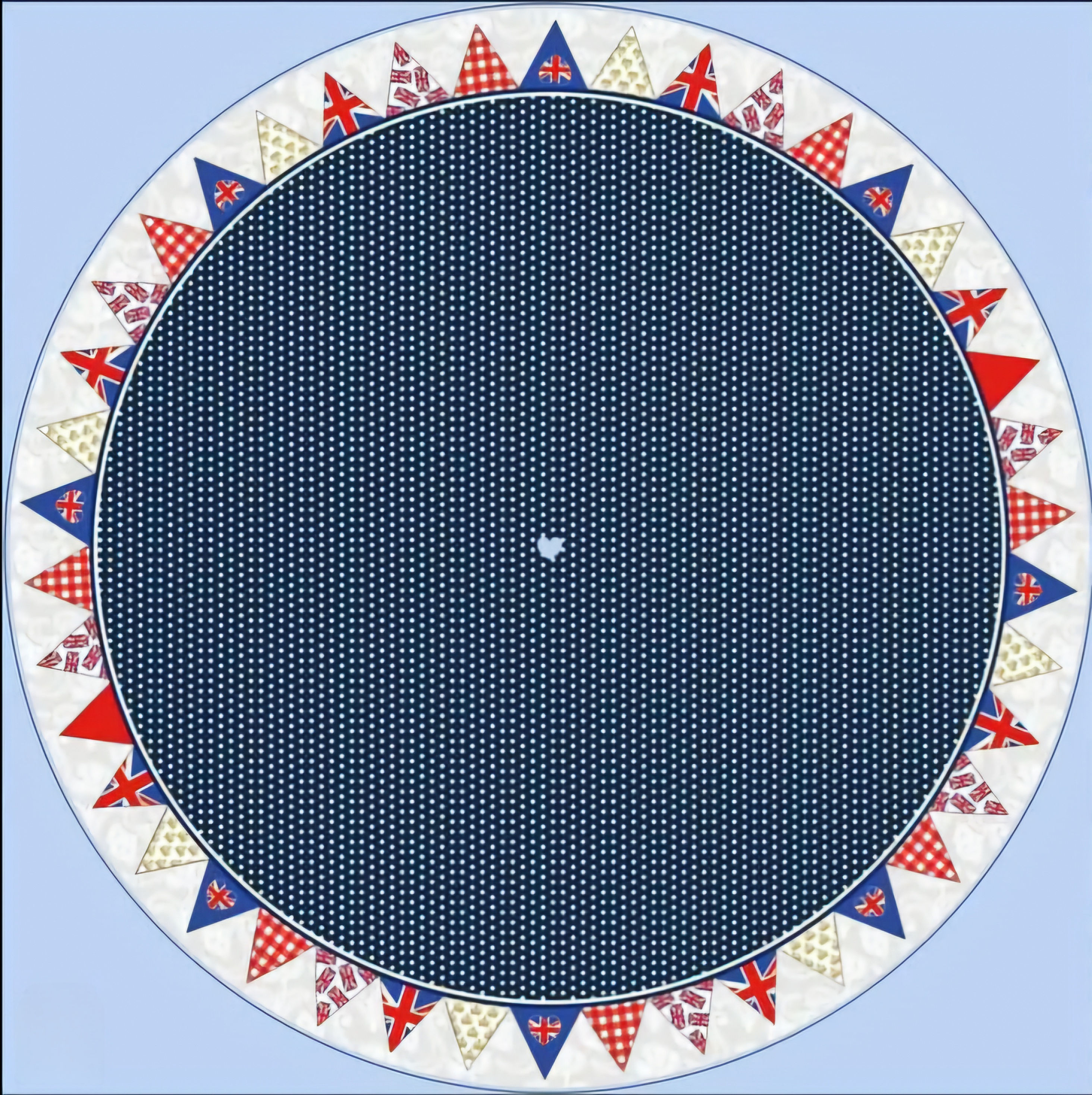 EXCLUSIVE Adult Union Jack Celebrations Circle Skirt Panel