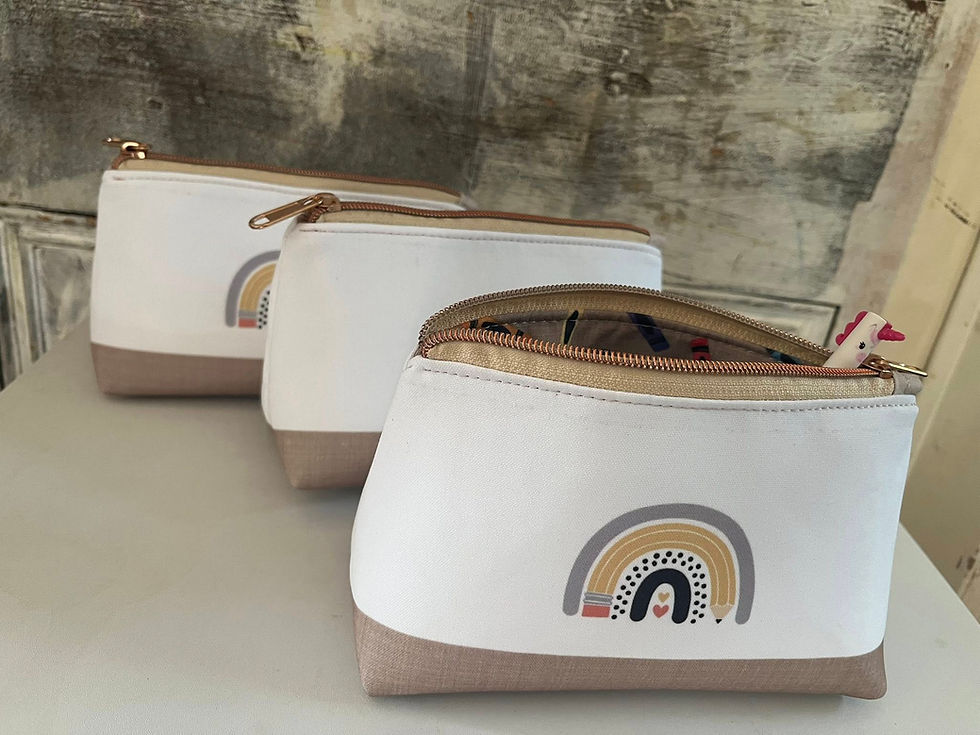 Thumbnail: EXCLUSIVE Education Tote Bag/Pouch/Bunting Panel - Woven Polyester 