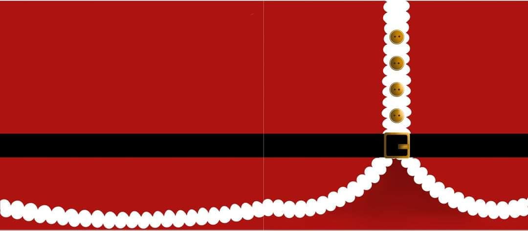 EXCLUSIVE Child Christmas Claus Panel (Shirt/Bodice)