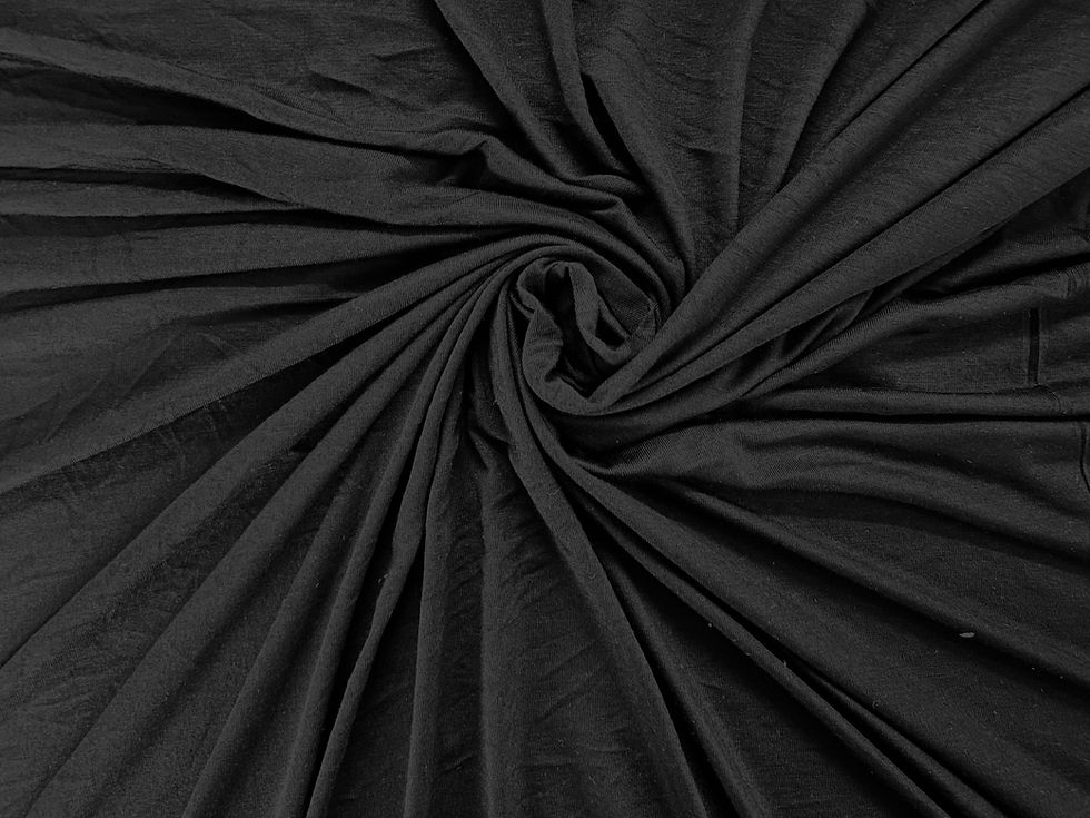 Thumbnail: Plain Colour Viscose Elastane Jersey