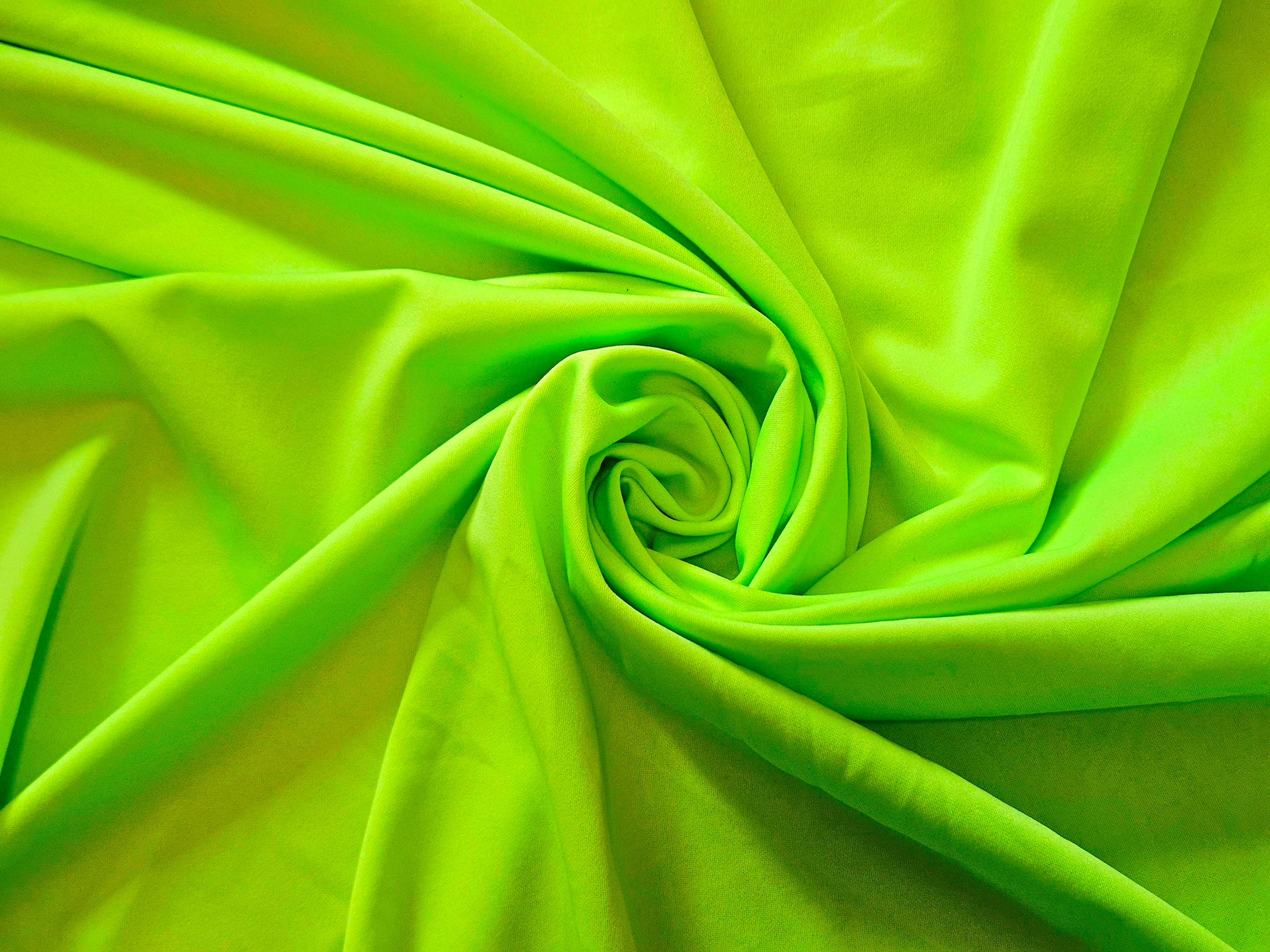 VIP SALE 3m for £5 Neon Green Scuba Crepe (VIP118)