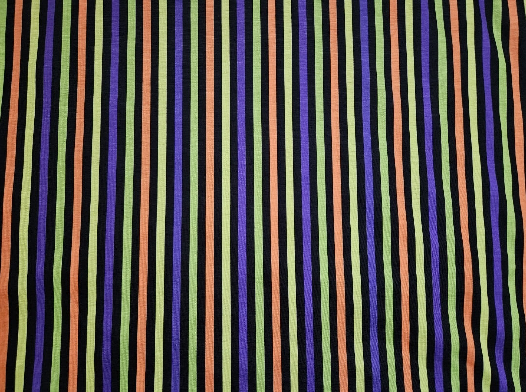 EXCLUSIVE Halloween Purple/Black/Orange/Lime Stripes