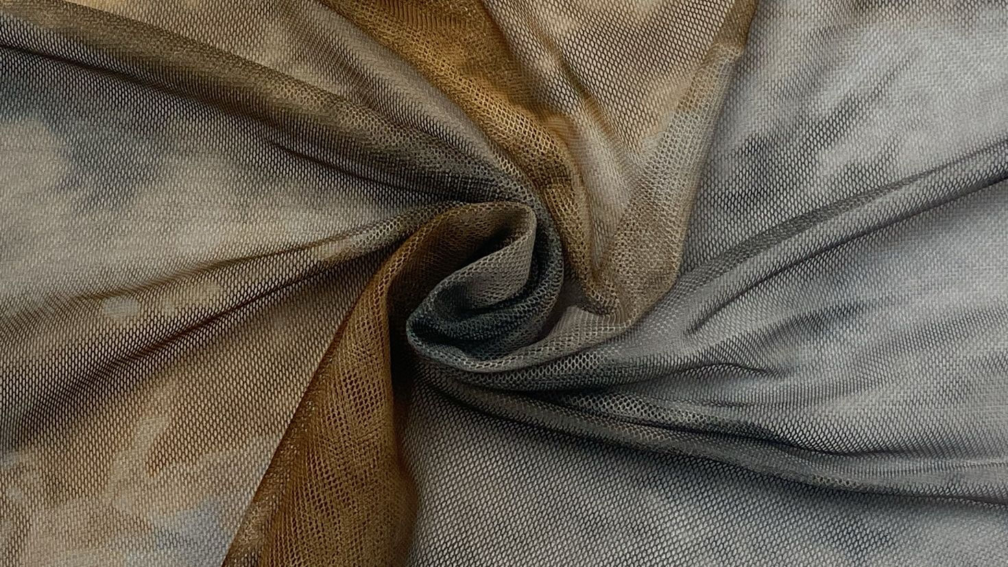 3m for £3 (£1pm) Black/Brown Power Mesh (WH1423)