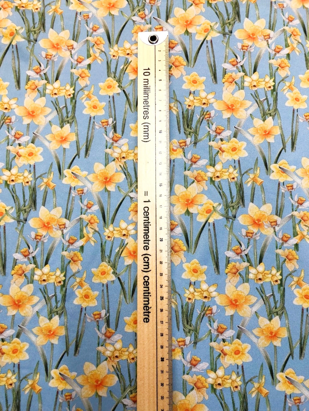 EXCLUSIVE Light Blue Watercolour Daffodils (ITY & Scuba)