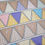 Thumbnail: EXCLUSIVE Hello Spring Floral Bunting/Decor Panel - Woven Polyester