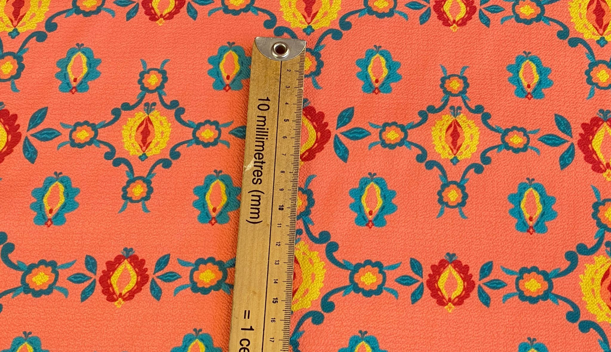 3m for £9 Floral Vulva - Bubble Crepe (WH1574)