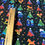Thumbnail: EXCLUSIVE Chrismas Faux Printed Rainbow Glitter (Spun Polyester Elastane)
