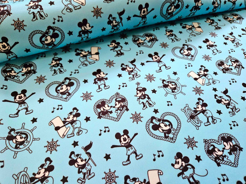 EXCLUSIVE Unofficial Steamboat Willie (Blue) | Knighton Fabrics