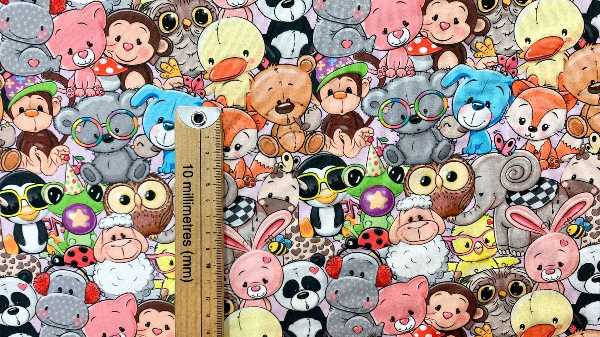 3m for £9 Stuffed Animals Spun Polyester Elastane (WH165)