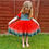 Thumbnail: EXCLUSIVE Child Watercolour Watermelon Circle Skirt Panel 