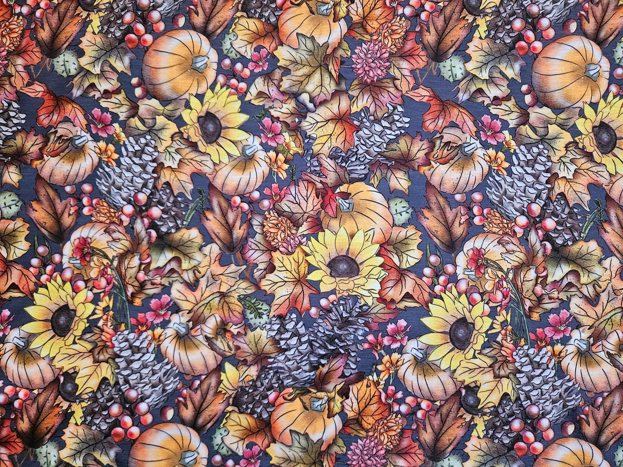 EXCLUSIVE Blue Grey Watercolour Autumn Fall