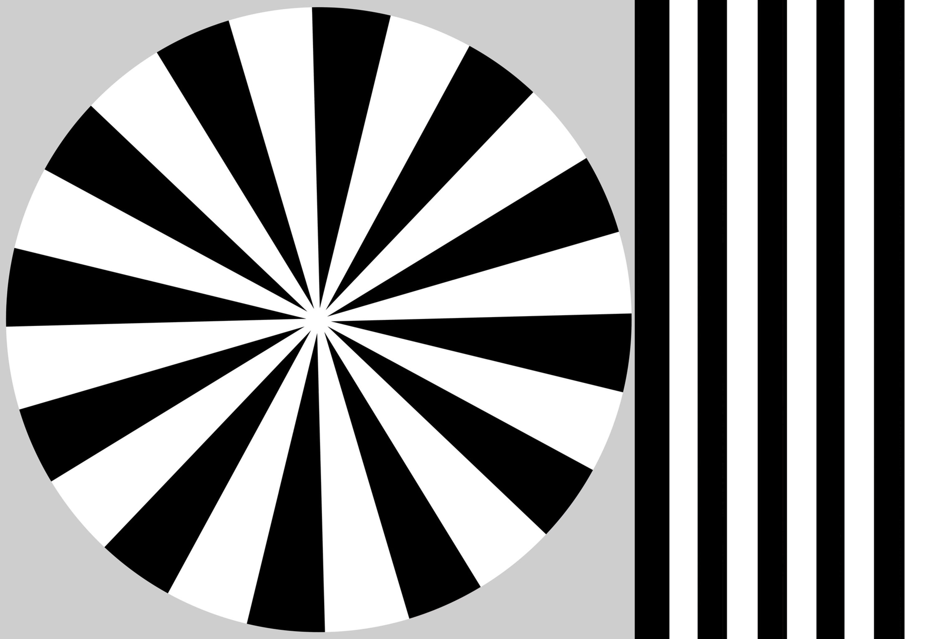 EXCLUSIVE Black/White Stripe Child Circle Skirt Panel (Spun Polyester Elastane)