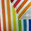 Thumbnail: EXCLUSIVE White Rainbow Stripes (Loop Backed Lycra) ******