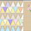 Thumbnail: EXCLUSIVE Hello Spring Floral Bunting/Decor Panel - Woven Polyester