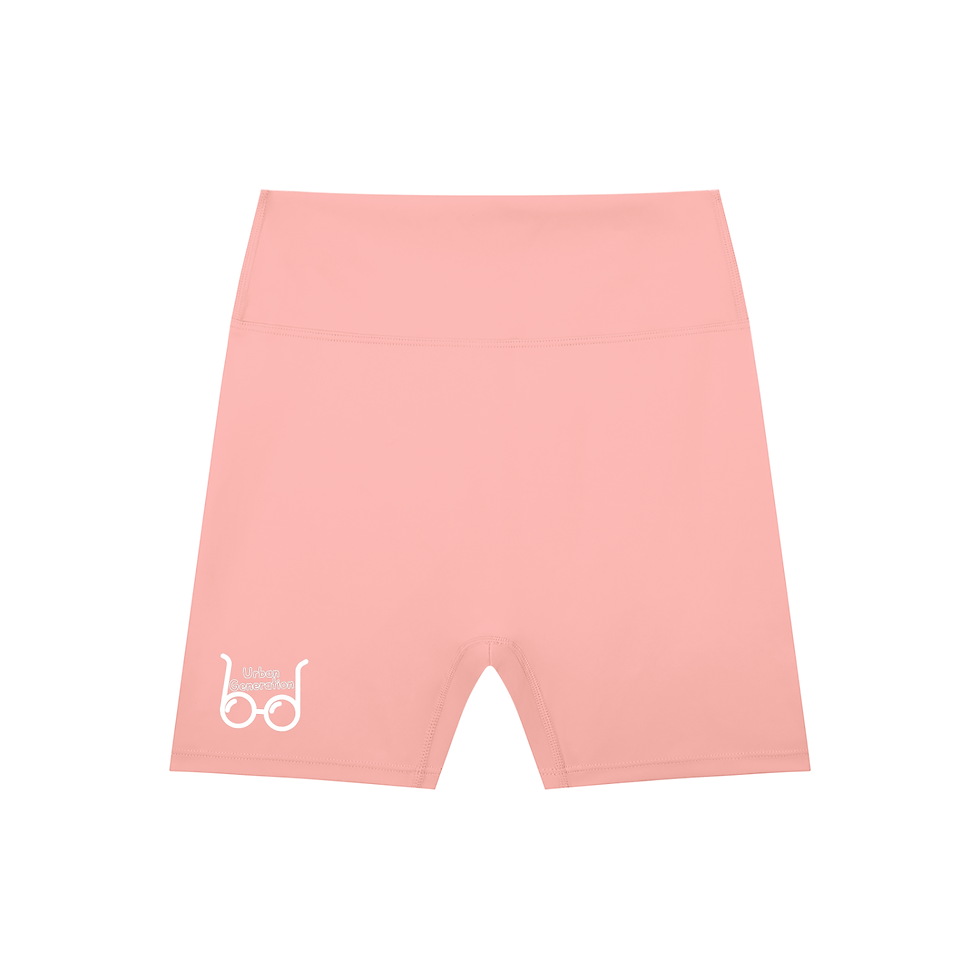 Miniatura: High-Waisted Blend Biker Shorts
