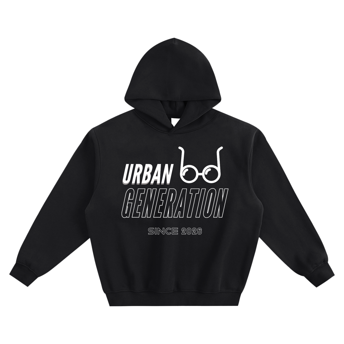 Fleeced Boxy Hoodie