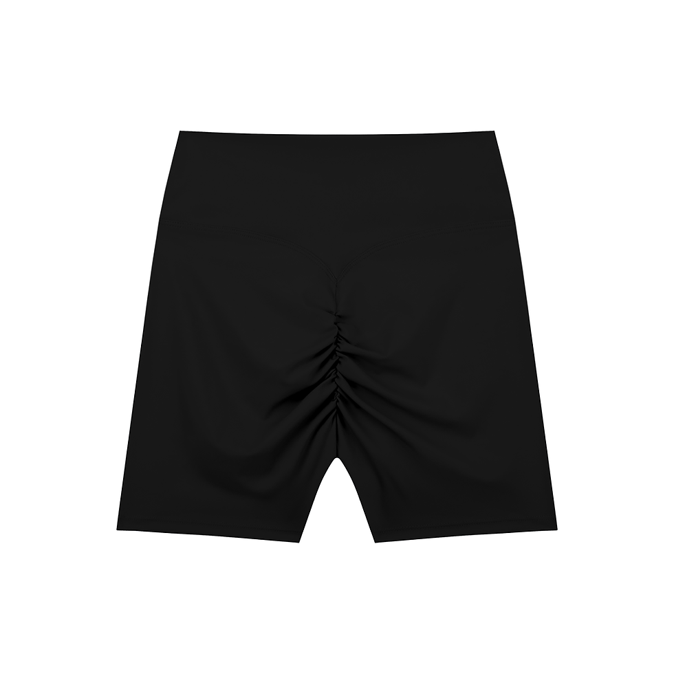 Miniatura: High-Waisted Blend Biker Shorts